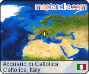 Acquario di Cattolica satellite map