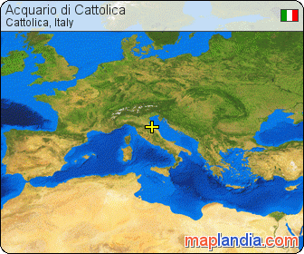Acquario di Cattolica satellite map