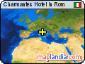 Charmantes Hotel in Rom satellite map