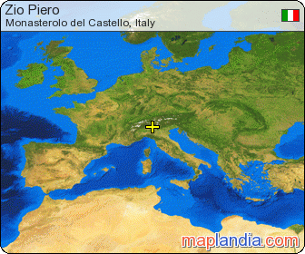 Zio Piero satellite map