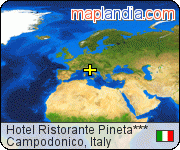 Hotel Ristorante Pineta satellite map