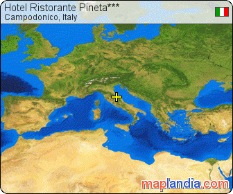 Hotel Ristorante Pineta satellite map