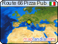 Route 66 Pizza Pub satellite map