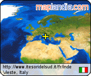 http://www.itesoridelsud.it/fr/inde satellite map