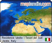 Residence Vieste I Tesori del Sud  satellite map