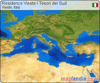 Residence Vieste I Tesori del Sud  satellite map