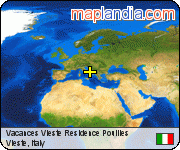 Vacances Vieste Résidence Pouilles satellite map