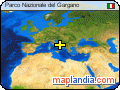 Parco Nazionale del Gargano satellite map