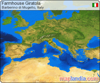 Farmhouse Giratola satellite map