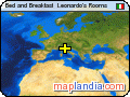 Bed and Breakfast  Leonardo's Rooms satellite map
