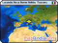 Locanda Nova Home Holiday Tuscany. satellite map