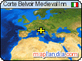 Corte Belvoir Medieval Inn satellite map