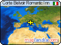Corte Belvoir Romantic Inn satellite map