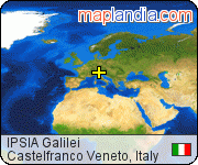 IPSIA Galilei satellite map