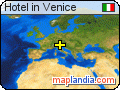 Hotel in Venice satellite map