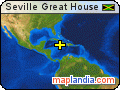 Seville Great House satellite map