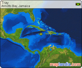 Tray's map homepage