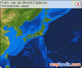 Fam. van de Meent-Calderon satellite map