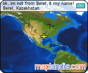 ok, im not from Berel, it my name! satellite map