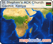 St. Stephen's ACK Church satellite map
