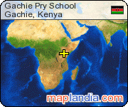 Gachie Pry School satellite map