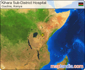 Kihara Sub-District Hospital satellite map