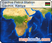 Gachie Petrol Station satellite map