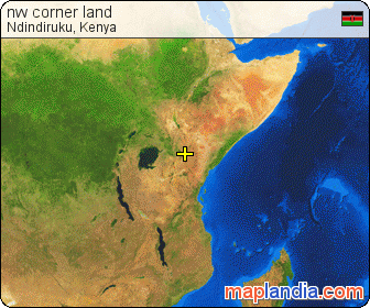 nw corner land  satellite map