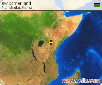 sw corner land  satellite map