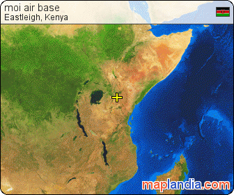 moi air base satellite map