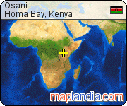 Osani satellite map