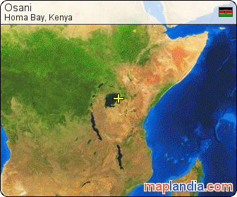 Osani satellite map