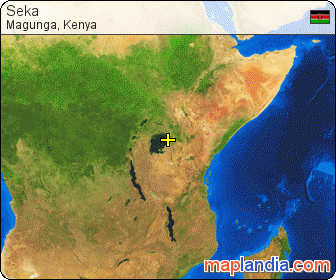 Seka satellite map