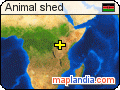 Animal shed satellite map
