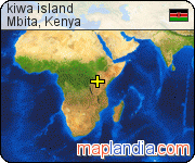 kiwa island satellite map