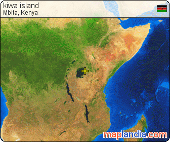 kiwa island satellite map