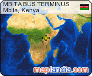 MBITA BUS TERMINUS satellite map