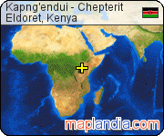 Kapng'endui - Chepterit satellite map