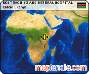 MOI TEACHING AND REFERAL HOSPITAL satellite map