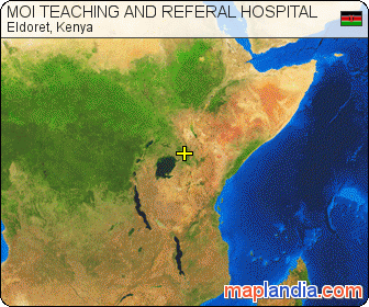 MOI TEACHING AND REFERAL HOSPITAL satellite map