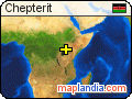 Chepterit satellite map