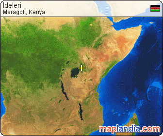 Ideleri satellite map