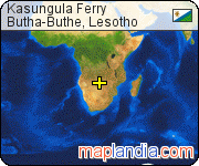 Kasungula Ferry satellite map