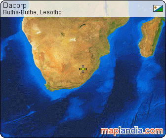 Dacorp's map homepage