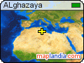 ALghazaya satellite map