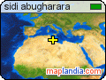 sidi abugharara satellite map