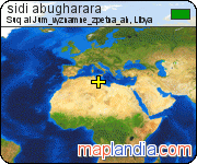sidi abugharara satellite map