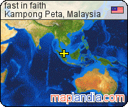 fast in faith satellite map