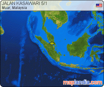 JALAN KASAWARI 5/1 satellite map
