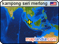 kampong seri merlong satellite map